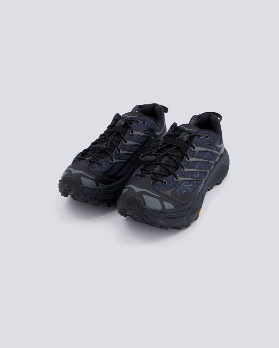 Hoka Mafate Three2 Wordmark Negro Hombre 1175490-BCK zapatillas