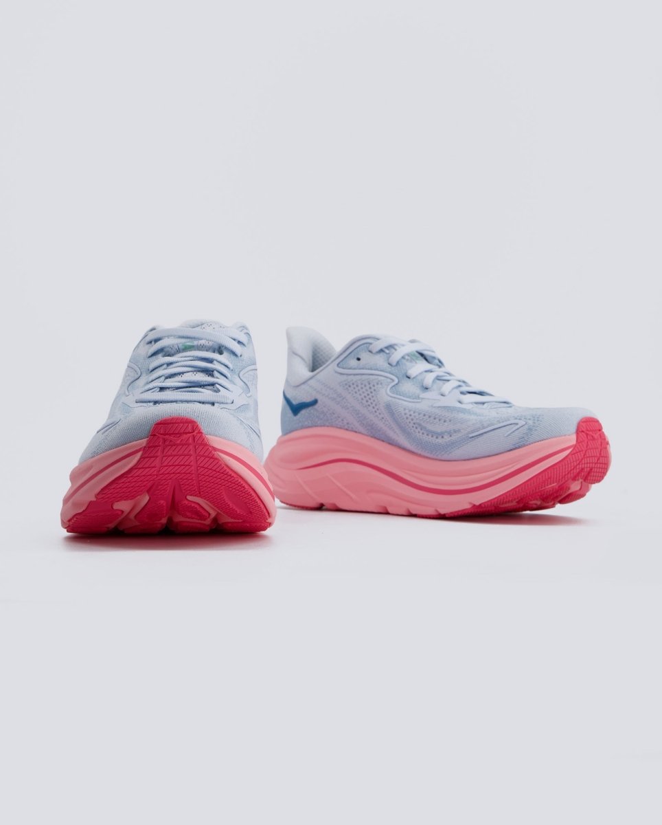 Hoka W Clifton10 Rosa y Azul Mujer 1162031-OTP Zapatillas