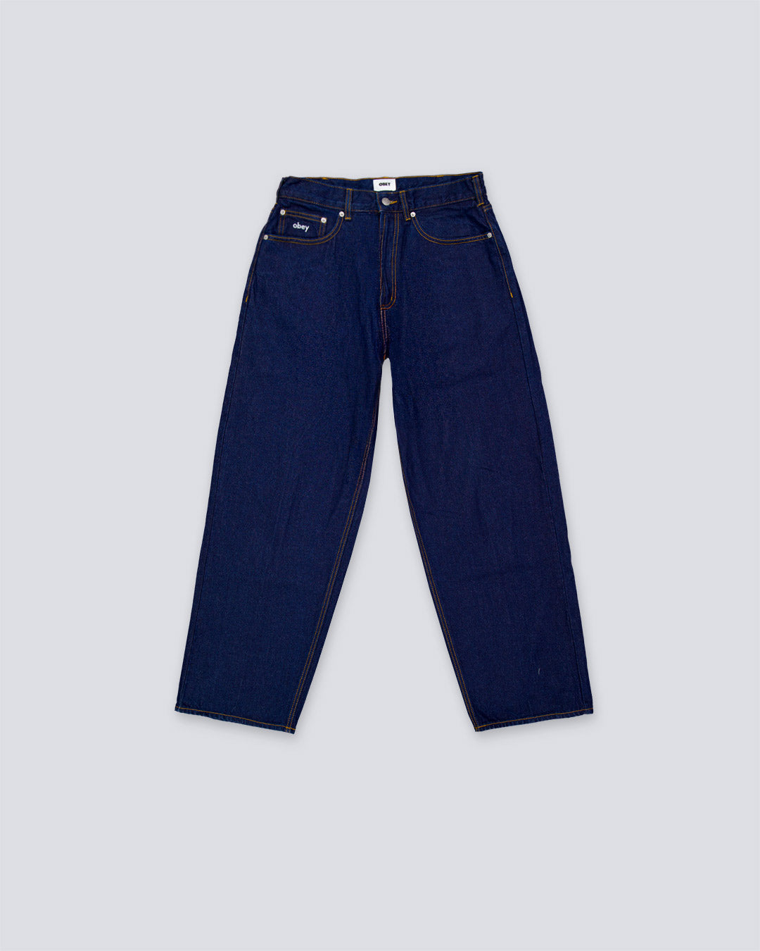 Jeans Obey Bigwig Baggy Denim Light Índigo Hombre