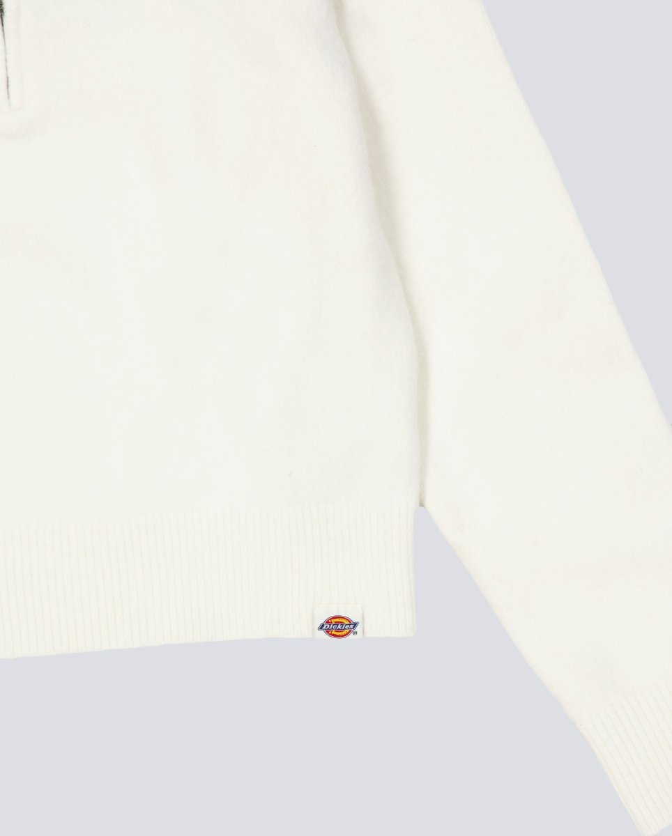 Jersey Dickies Ruston Cremallera Beige Mujer DK0A87P1C481