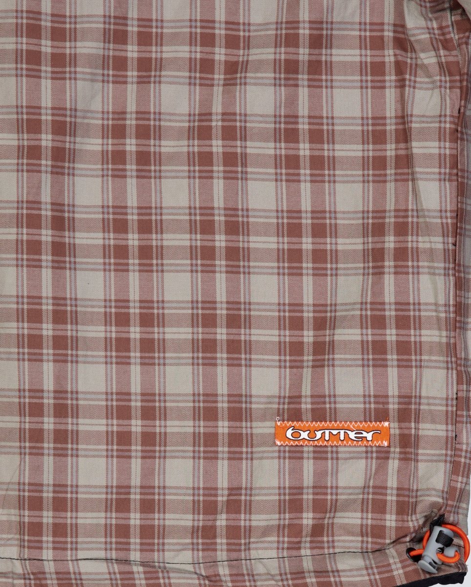 Sudadera Reversible Butter Goods Dugout Negra y Gris Unisex