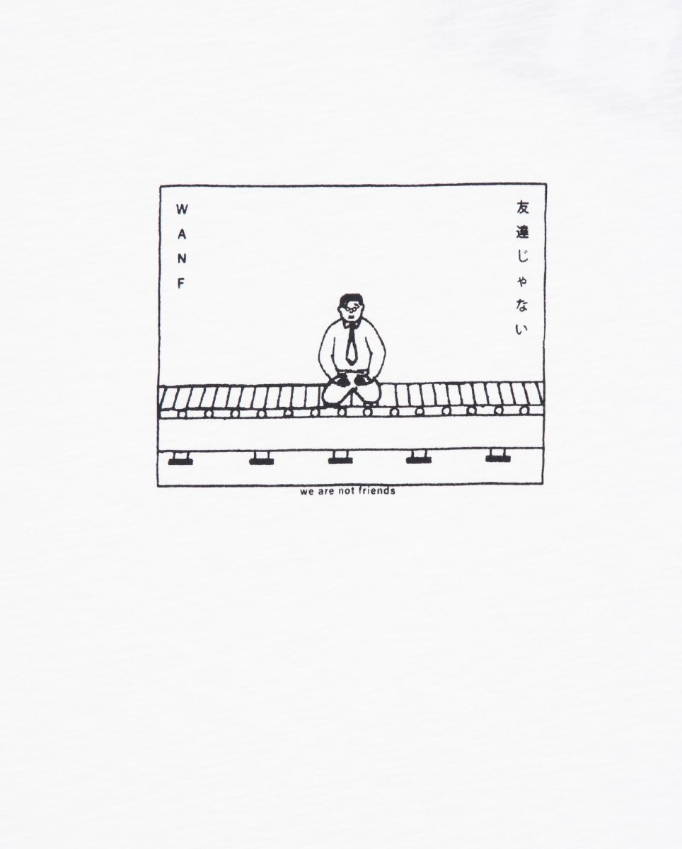 Camiseta We Are Not Friends Supplier Blanco Unisex