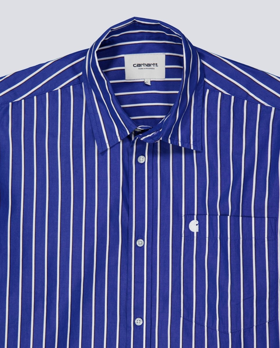 Camisa Carhartt WIP Gowan Azul Unisex