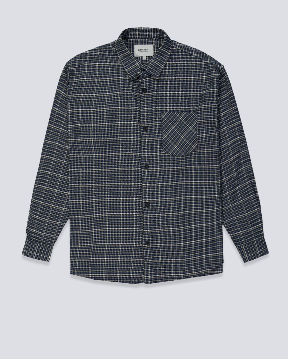 Camisa Carhartt WIP Todrick Gris Unisex