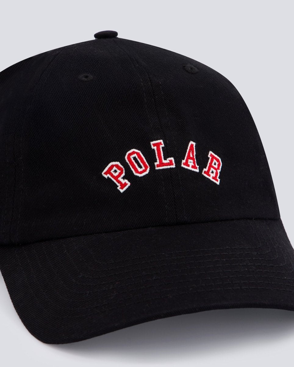 Gorra Polar Skate Co Sai Cap College Logo Negro Unisex
