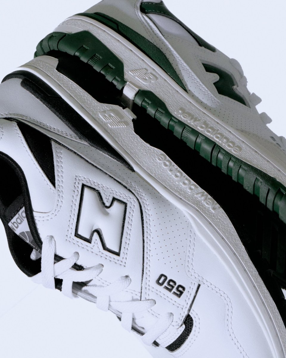 New Balance 550 Blanco Y Negro Hombre