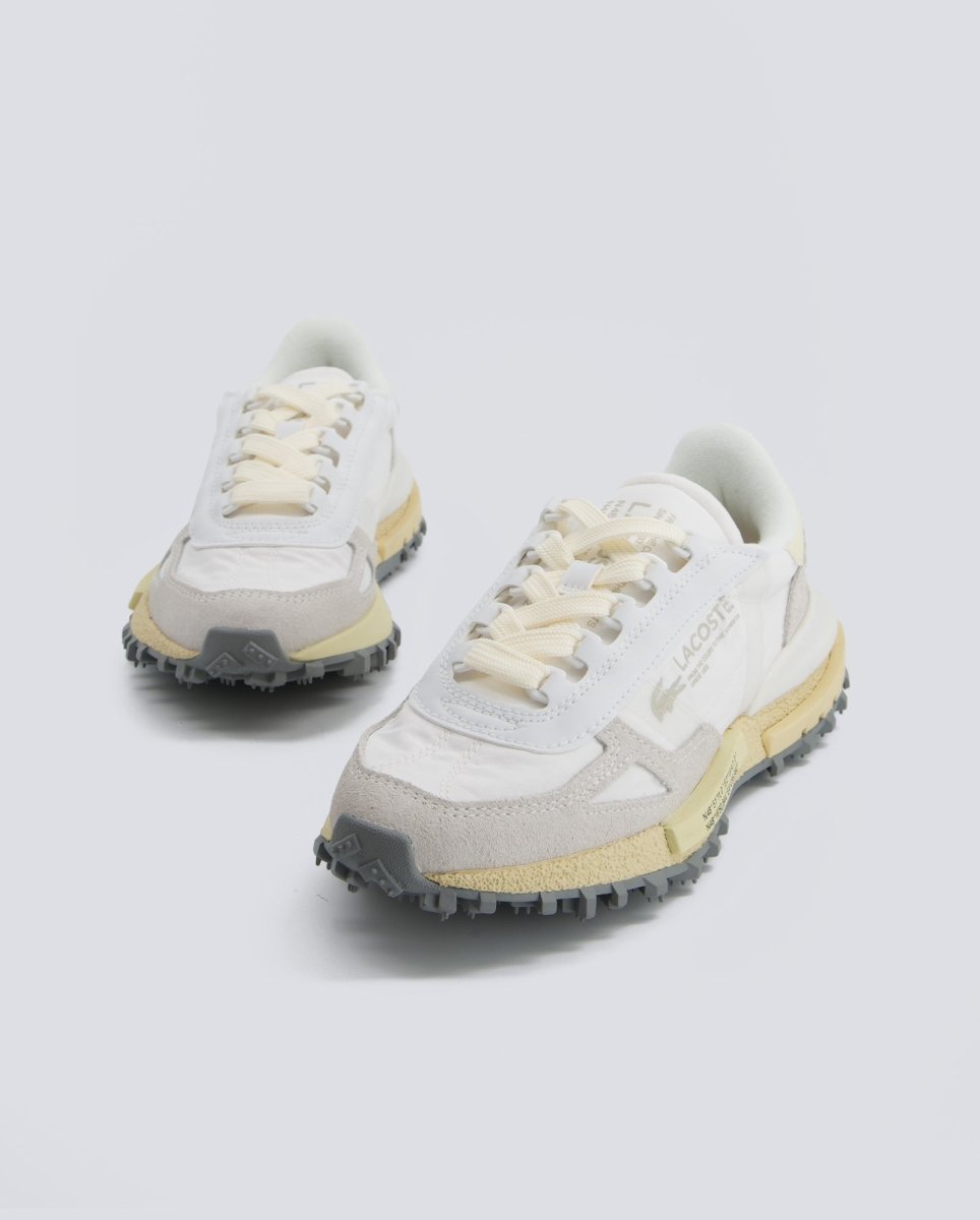 Lacoste Elite Active Blanco Amarillo Mujer 50SFA0076-2H8
