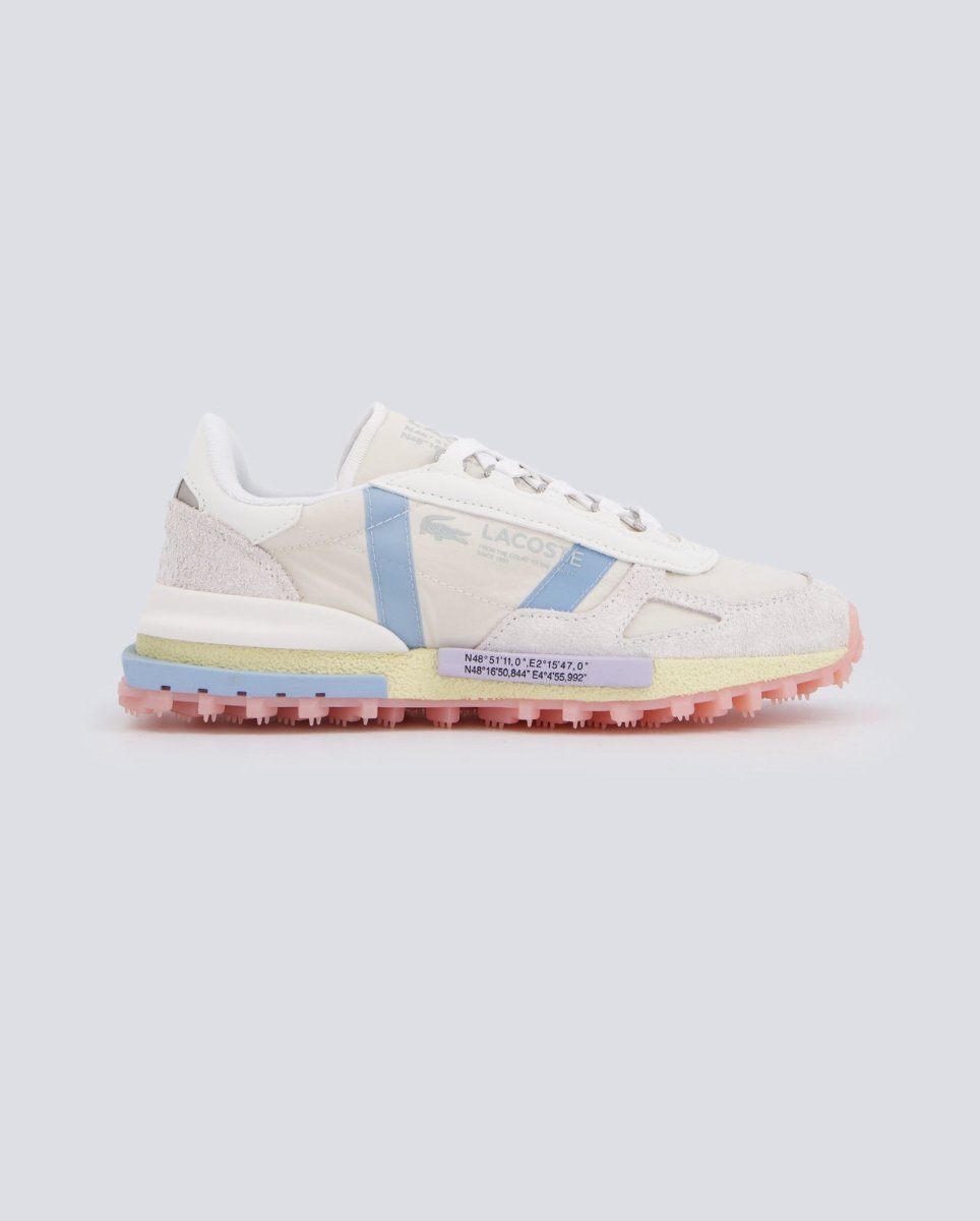 Lacoste Elite Active Blanco Y Azul Mujer 50SFA0074 zapatillas