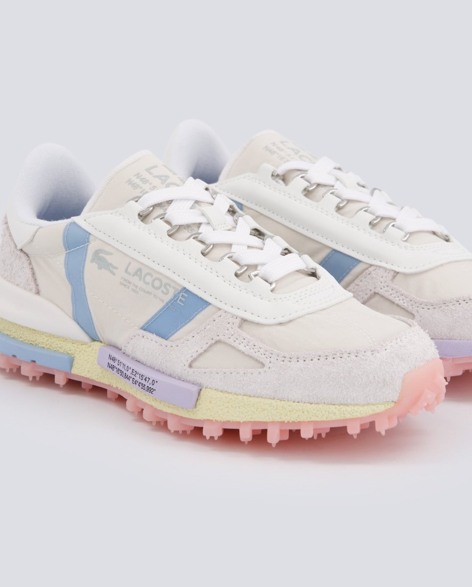 Lacoste Elite Active Blanco Y Azul Mujer 50SFA0074 zapatillas