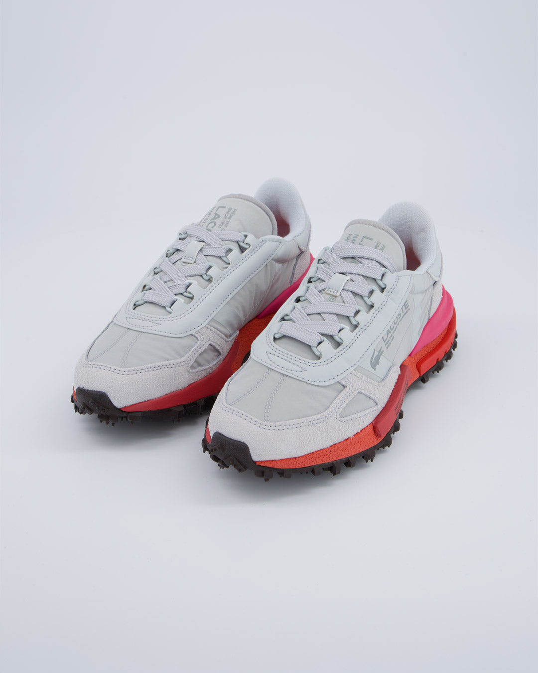Lacoste Elite Blanco y rosa Mujer Zapatillas