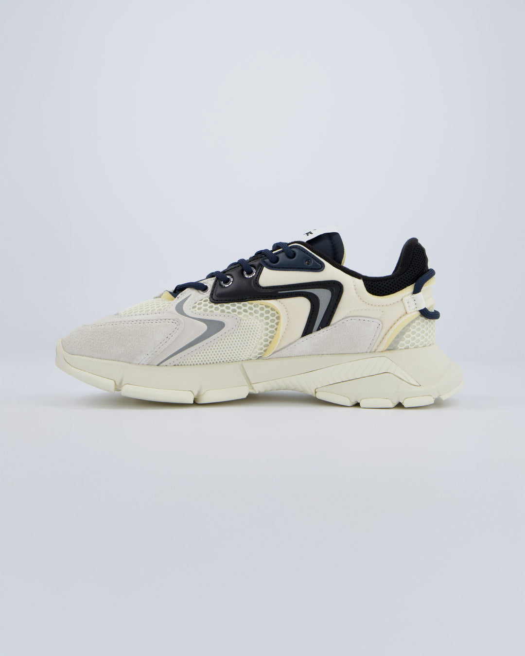 Lacoste L003 Neo Beige Y Negro Hombre Zapatillas