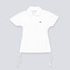 Polo Lacoste Slim Fit de Piqué Ajustable Blanco Mujer