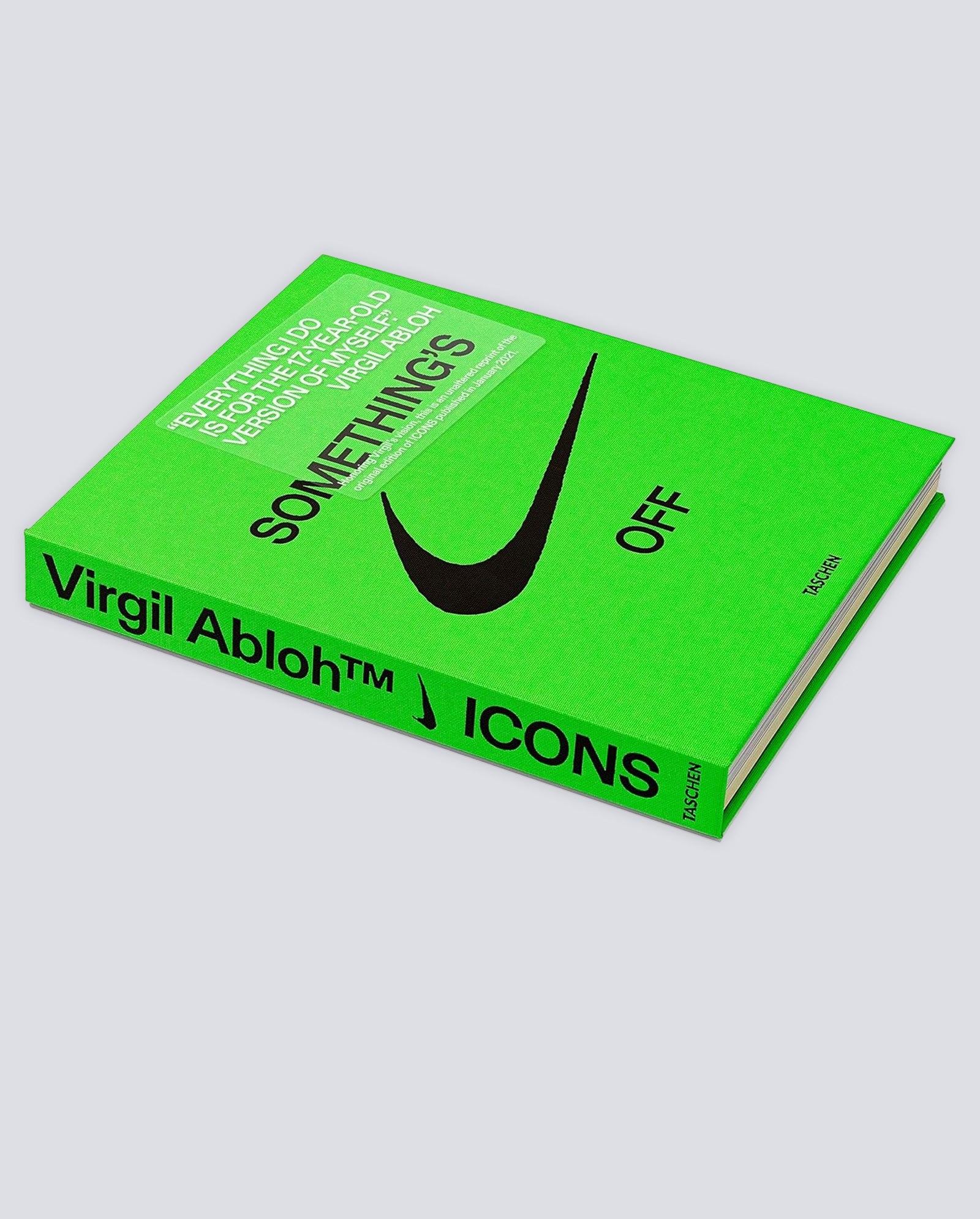 Libro Taschen Virgil Abloh Nike Icons 9783836585095 lifstyle