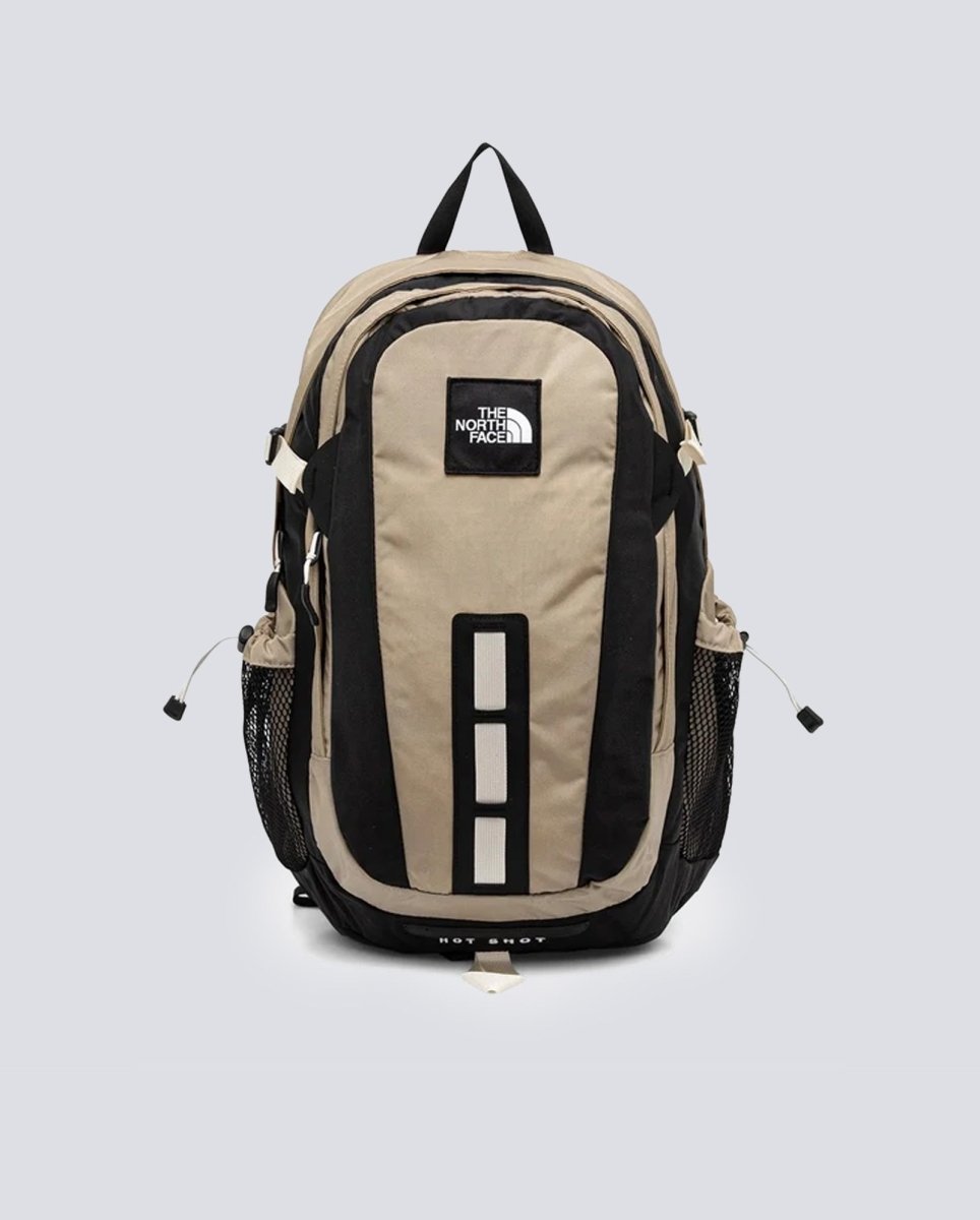 Mochila The North Face Hot Shot Edición Especial Beige Unisex NF0A3KYJFZI1