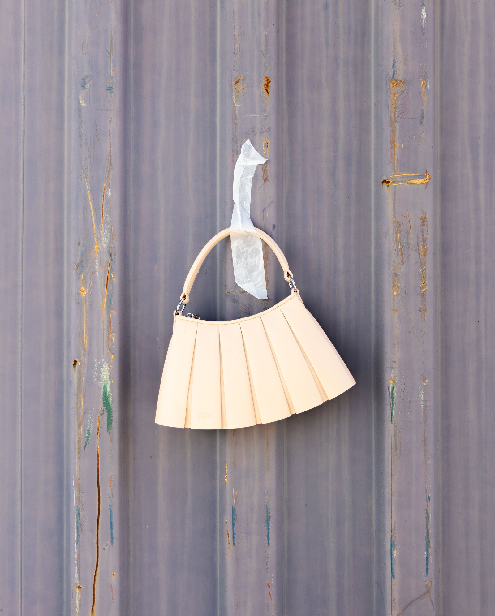 Bolso Lacoste Lenglen Beige Unisex
