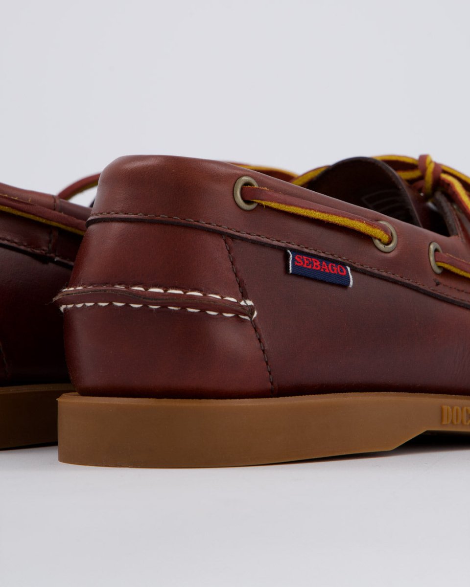Naúticos Sebago Docksides Portland Marrones Hombre zapatos