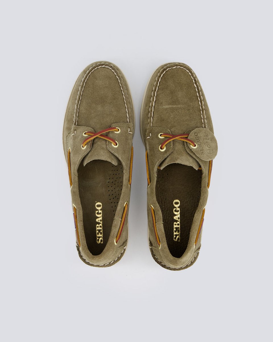 Naúticos Sebago Portland Artisan Verde Hombre zapatos
