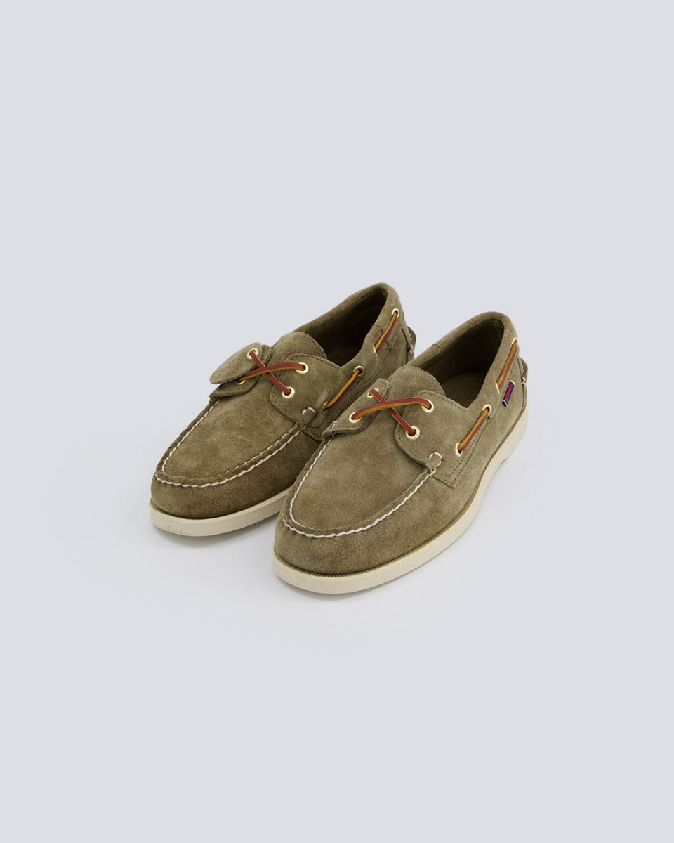 Naúticos Sebago Portland Artisan Verde Hombre zapatos