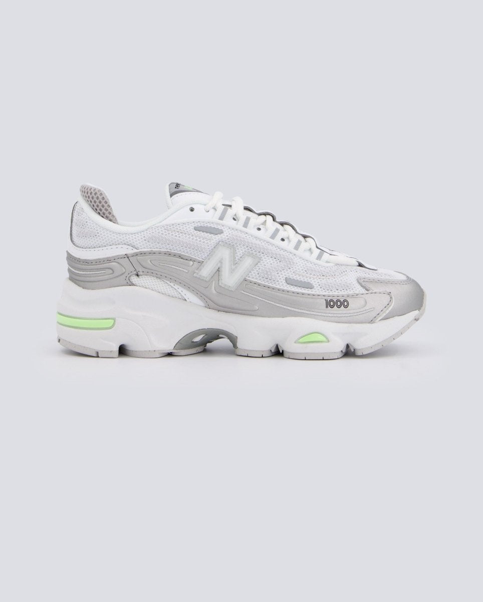New Balance 1000 Mint Flash Blanco Y Plateado Mujer M1000DI zapatillas