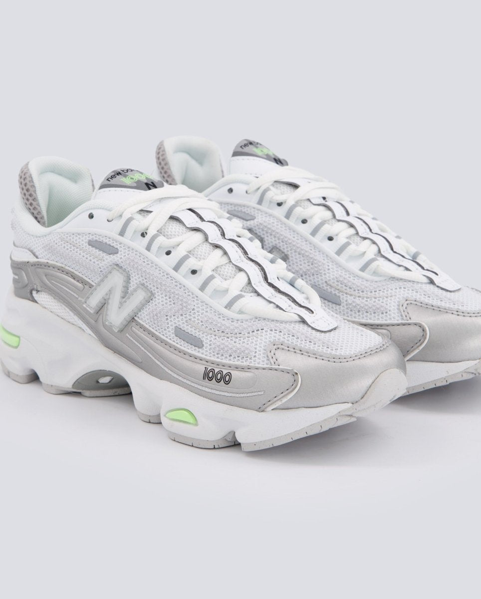 New Balance 1000 Mint Flash Blanco Y Plateado Mujer M1000DI zapatillas