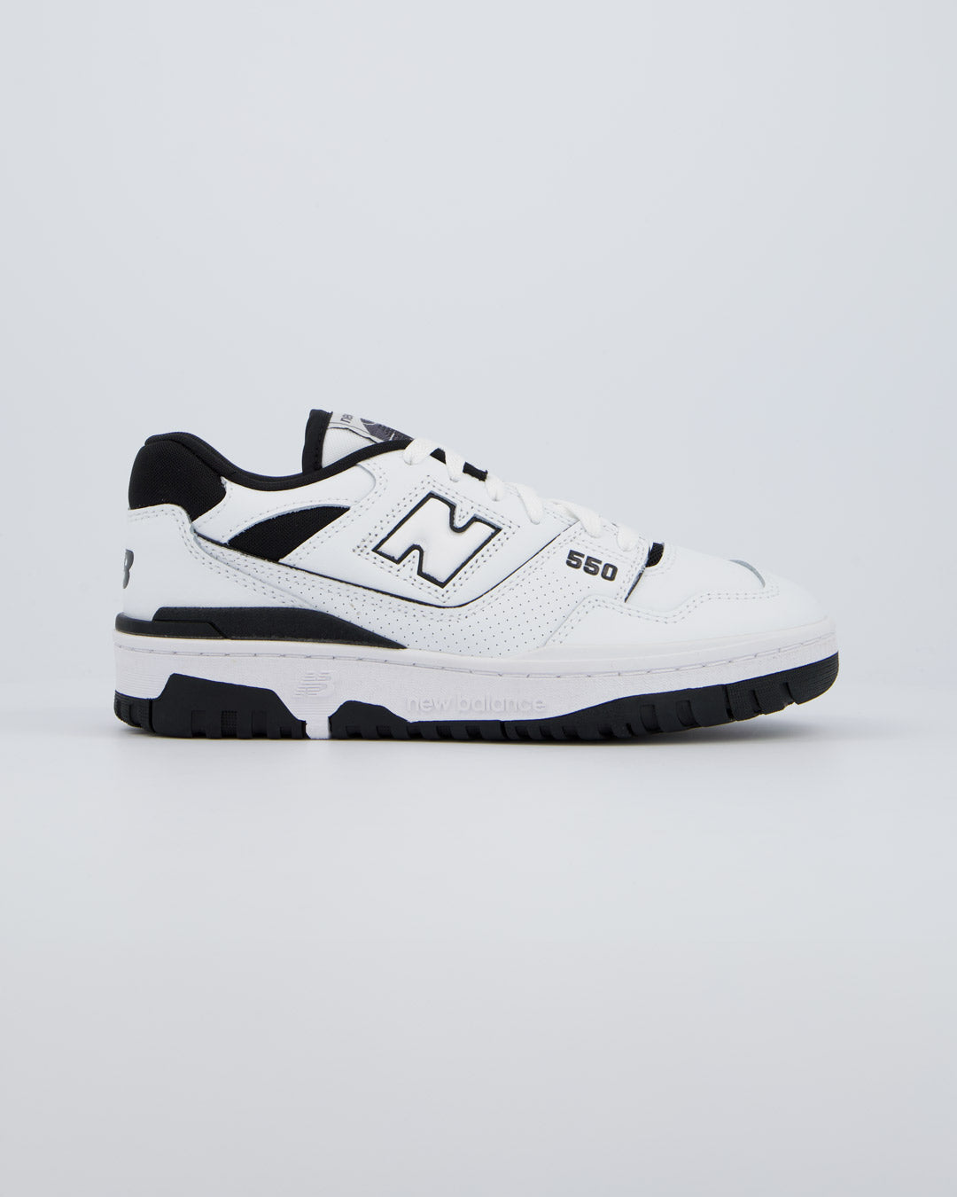 New Balance 550 Negro Y Blanco Mujer Zapatillas