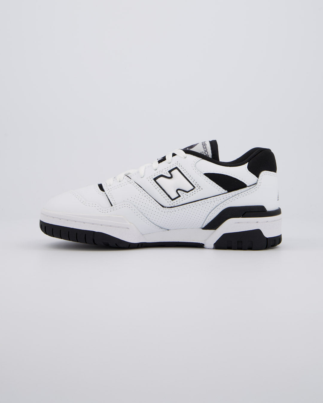 New Balance 550 Negro Y Blanco Mujer Zapatillas