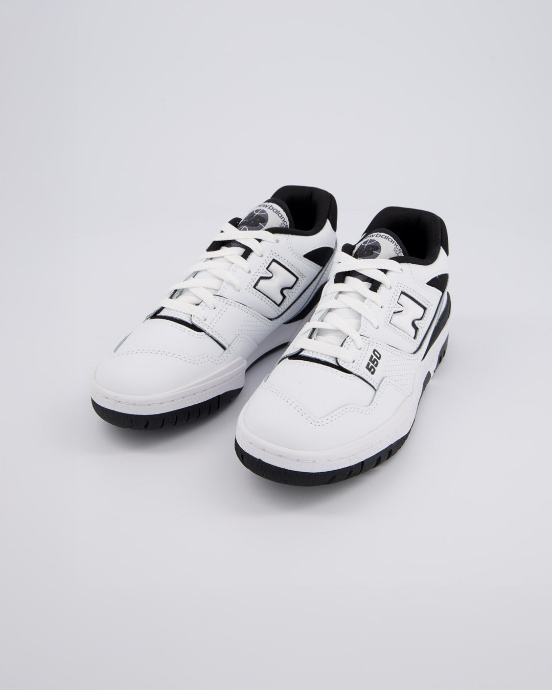 New Balance 550 Negro Y Blanco Mujer Zapatillas