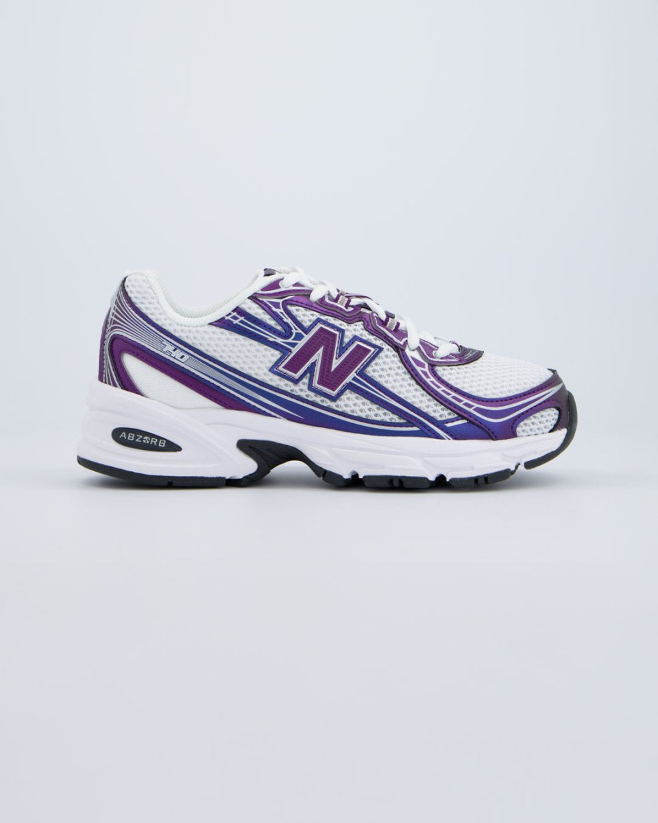 New Balance 740 Blanco Y Morado Mujer U740CG2 zapatillas