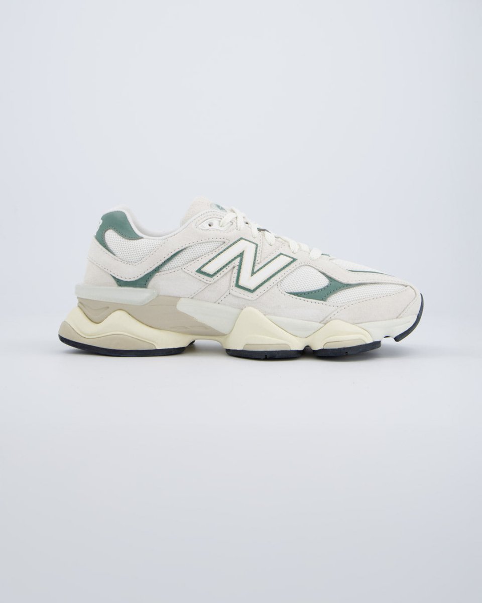 New Balance 9060 Crema Y Verde Hombre U9060EEI Zapatillas