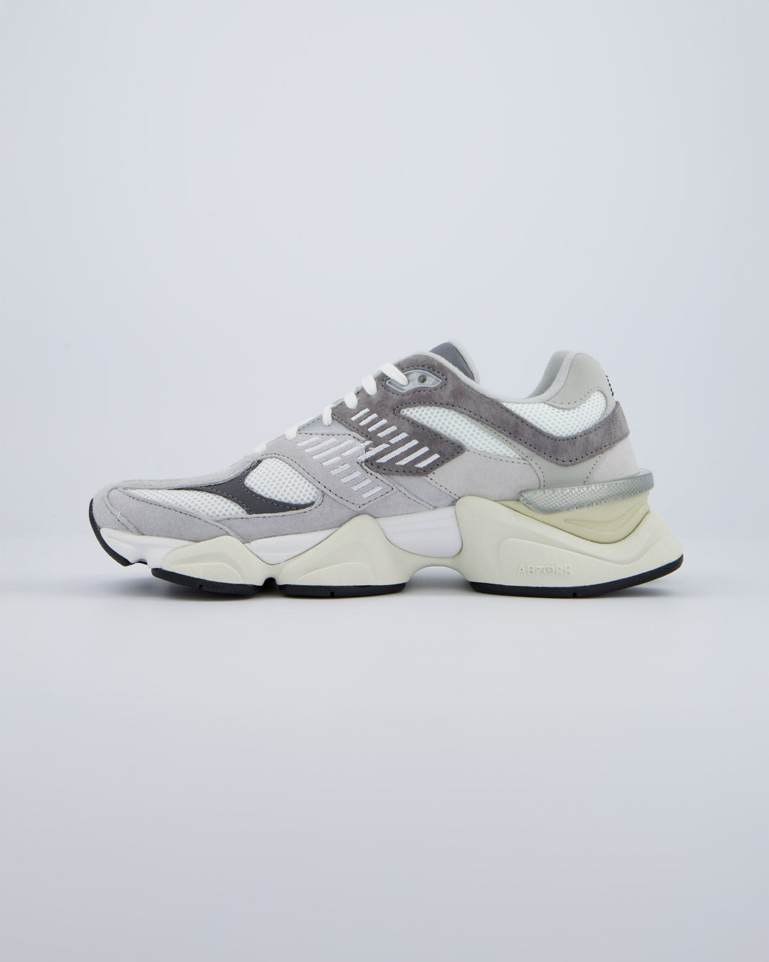 New Balance 9060 Gris Y Blanco Hombre Zapatillas