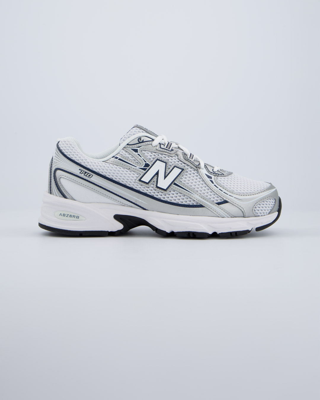 New Balance U740Wn2 Blanco Y Plateado Hombre zapatillas