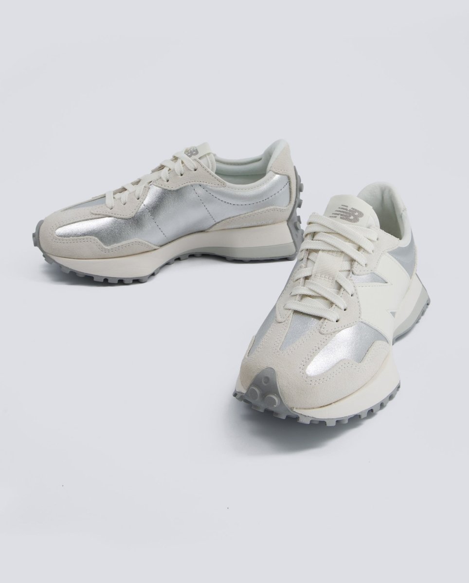 New Balance WS327 Blanco y Plata Mujer 7483267 Zapatillas