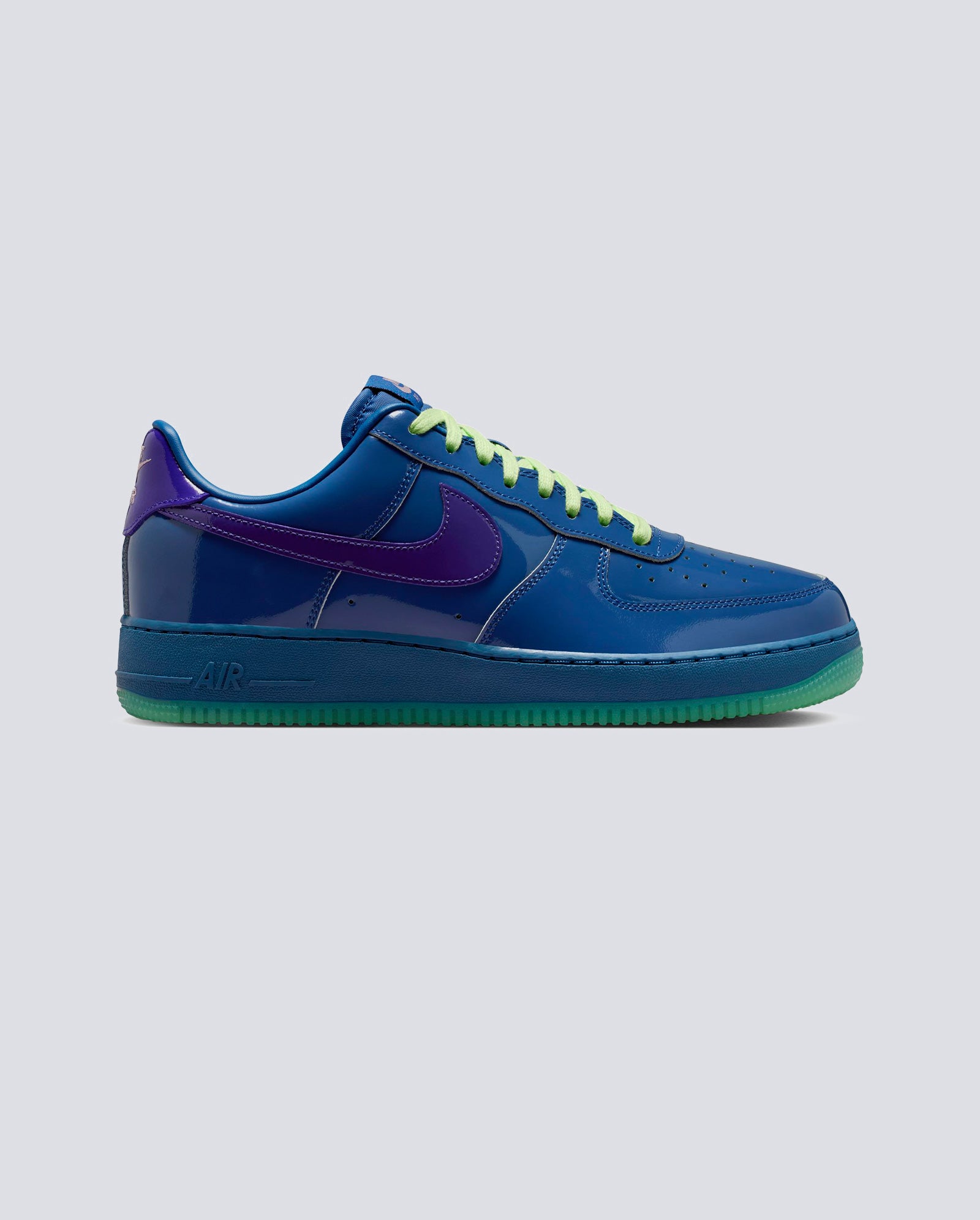 Nike Air Force 1 Low Patent Leather azul hombre IO4489-400