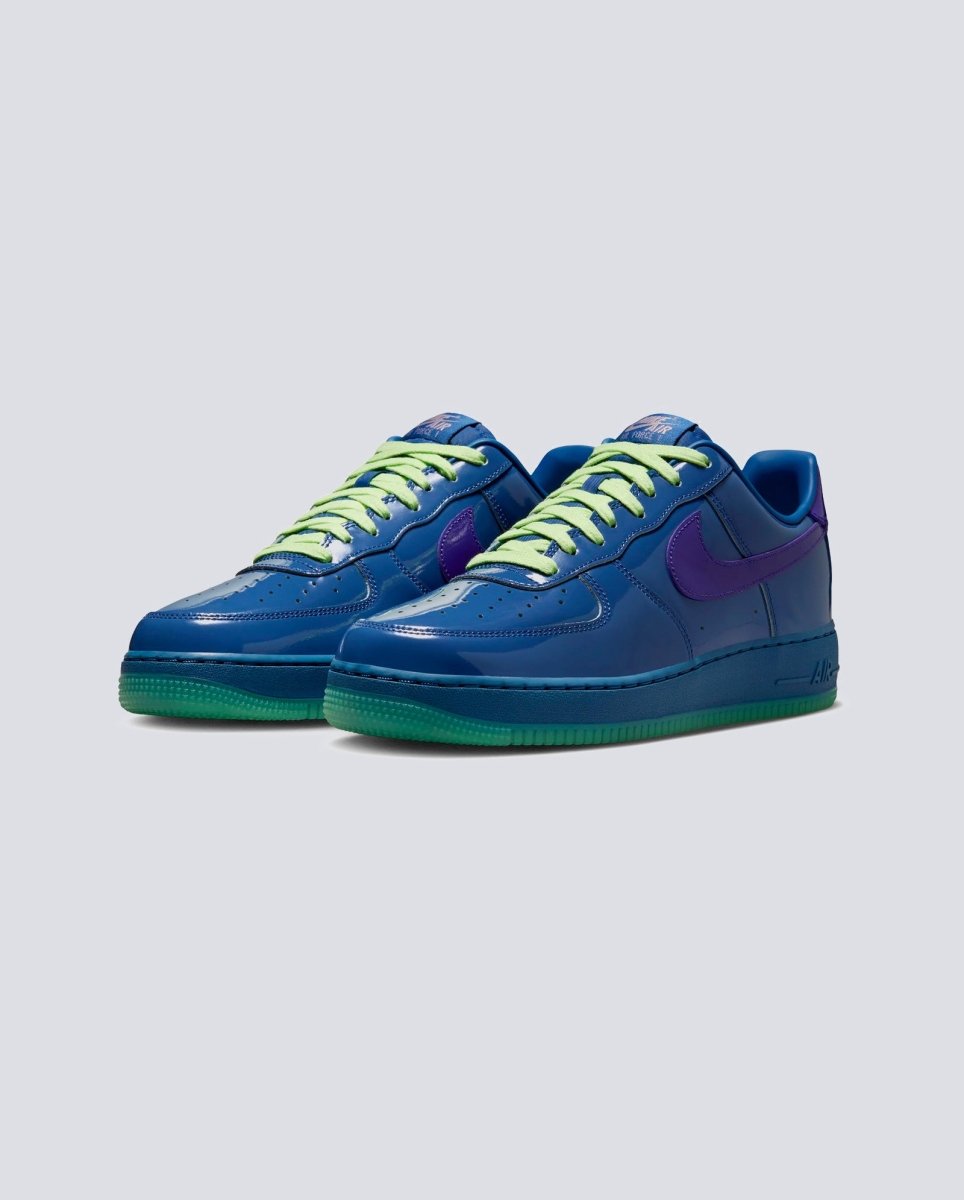 Nike Air Force 1 Low Patent Leather azul hombre IO4489-400