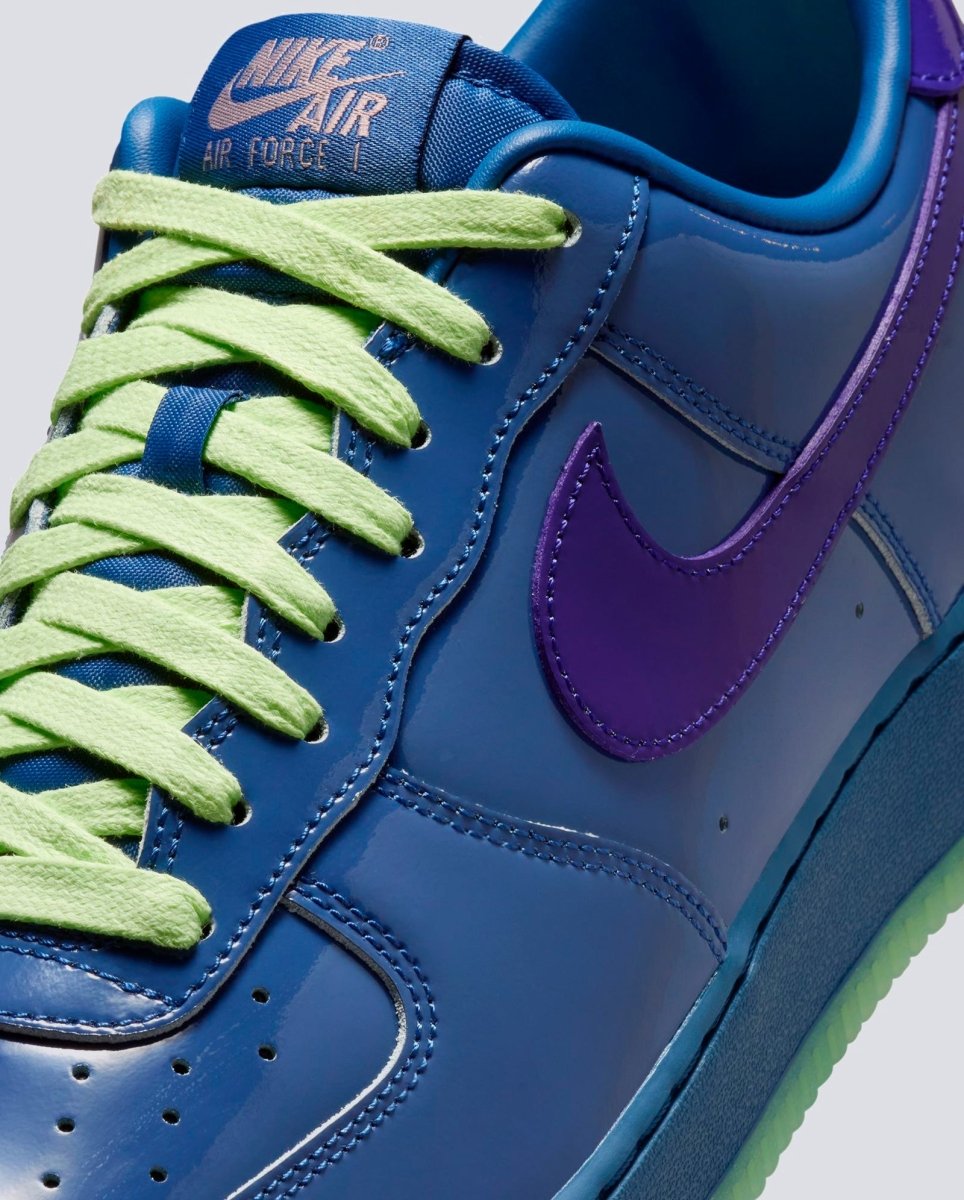 Nike Air Force 1 Low Patent Leather azul hombre IO4489-400