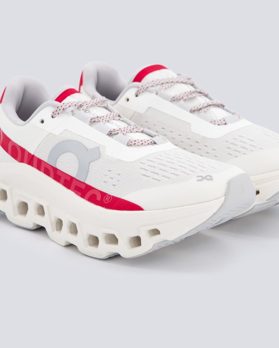 On Cloudmonster Beige Y Rosa Mujer 3WD10104038 zapatillas