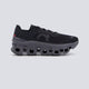 On Cloudmonster Negro Y Gris Mujer