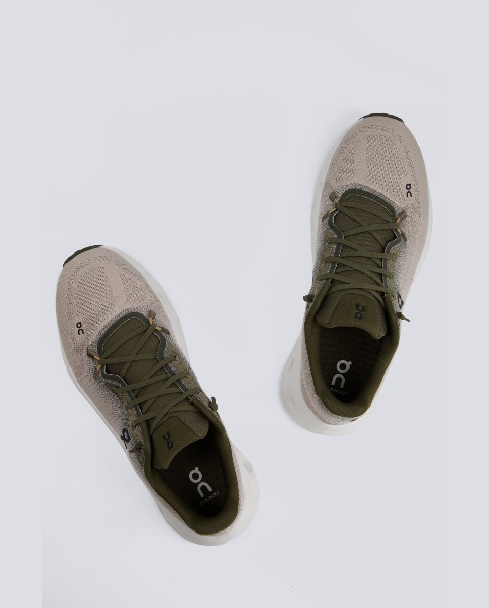 On Cloudtilt M Beige Y Verde Hombre 3ME10104843 Zapatillas