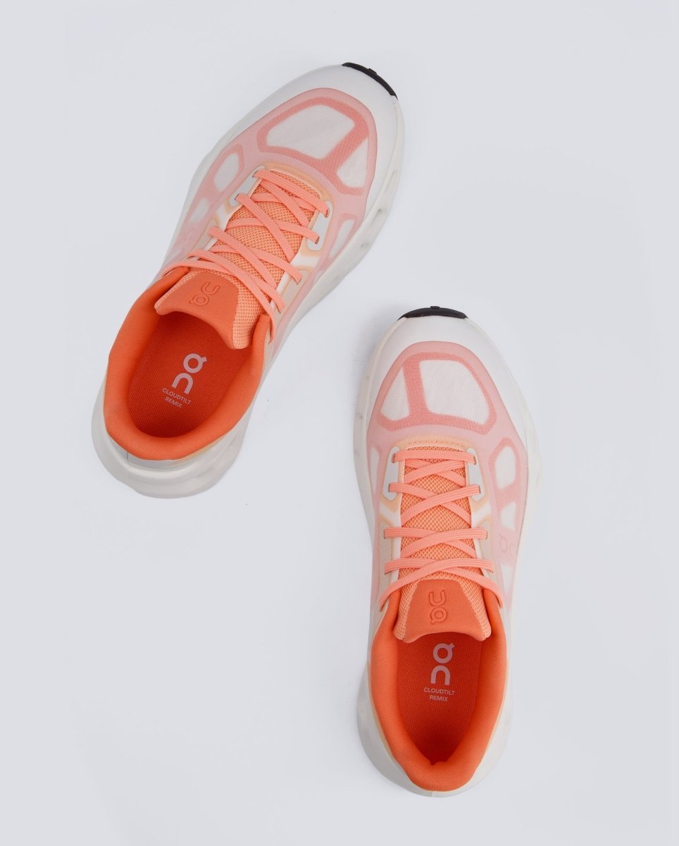 On Cloudtilt Remix W Sunset Ivory Naranja Mujer 3WG10244728 Zapatillas