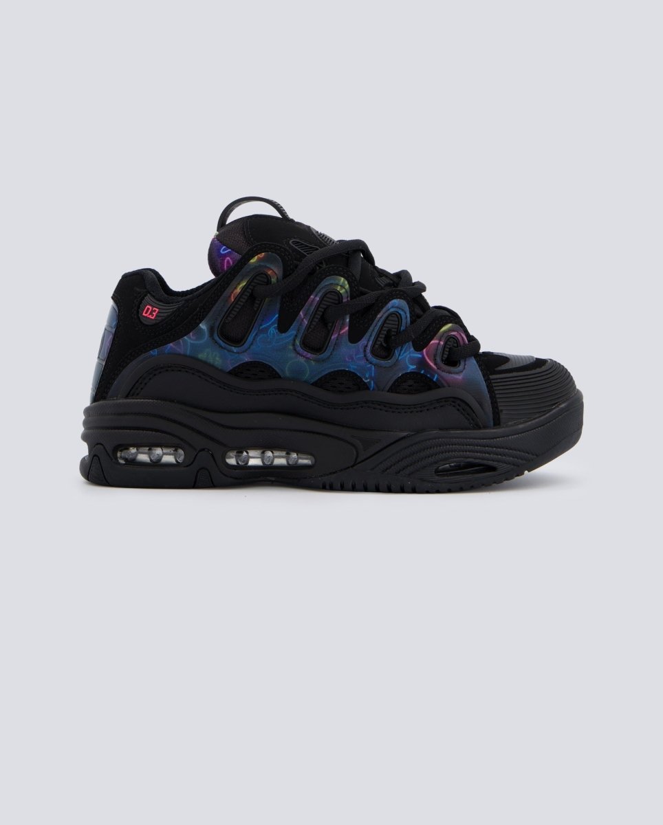 Osiris D3 2001 Negro Holograma Mujer 1141-2953 zapatillas