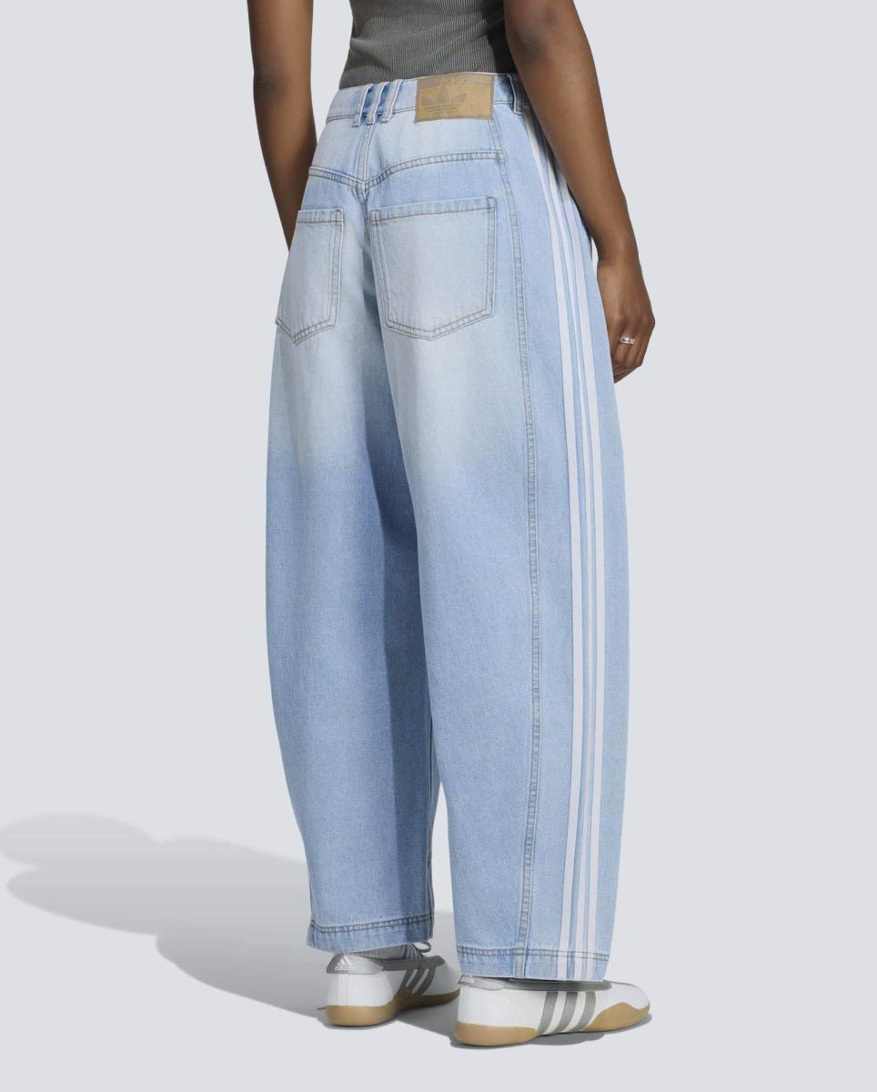 Pantalón Adidas Denim Barrel Azul Claro Mujer LE5888