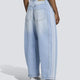 Pantalón Adidas Denim Barrel Azul Claro Mujer