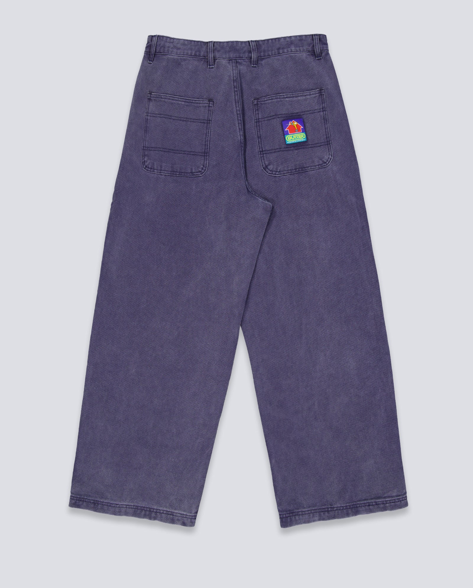 Pantalón Butter Goods Work Morado Hombre