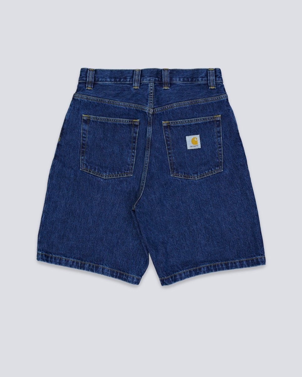 Pantalón Corto Carhartt WIP Brandon Azul Oscuro Hombre I031921-0106