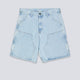 Pantalón Corto Carhartt WIP Double Knee Azul Claro Hombre