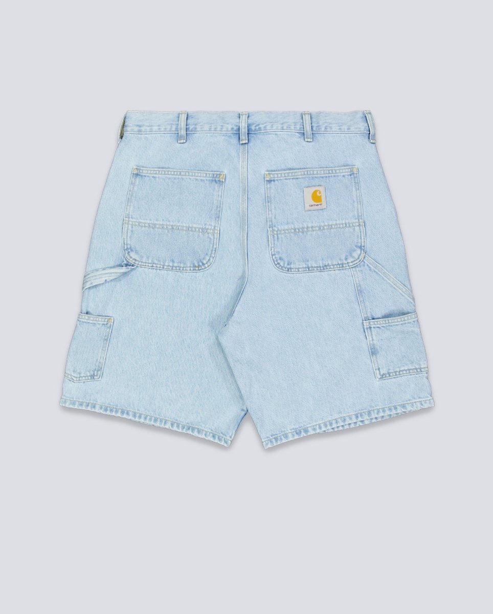 Pantalón Corto Carhartt WIP Double Knee Azul Claro Hombre I034867-01A3