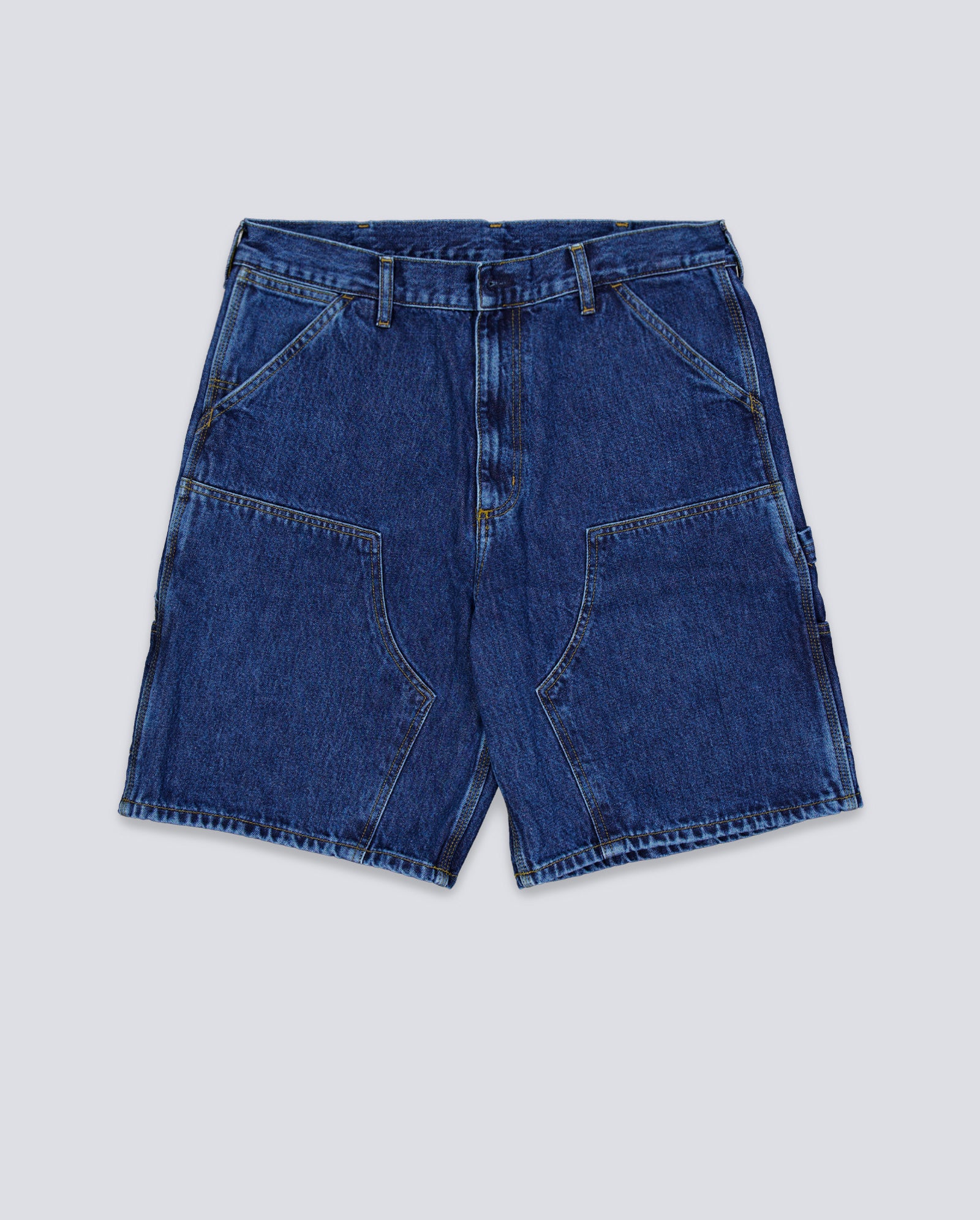 Pantalón Corto Carhartt WIP Double Knee Azul Oscuro Hombre I034867-0106