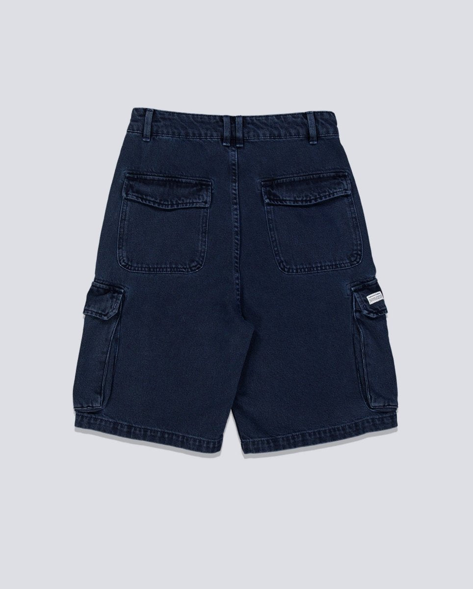 Pantalón Corto Edmmond Studios Cargo Short Azul Hombre