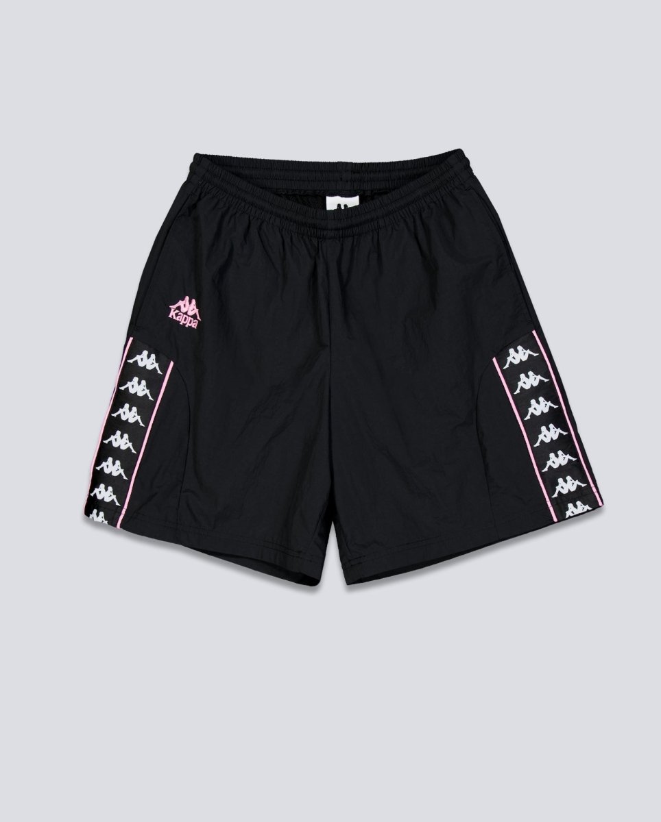 Pantalón Corto Kappa 222 Banda Sadie Negro Mujer 322B8GW-BD1
