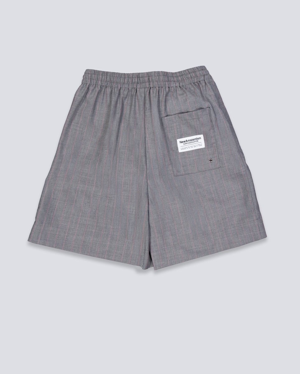 Pantalón Corto New Amsterdam Surf Association Wool Work Gris Rosa Unisex 2601056001